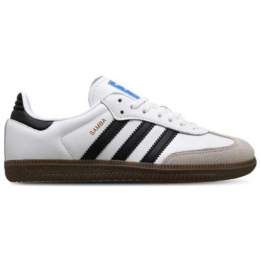 White Adidas Samba Trainers