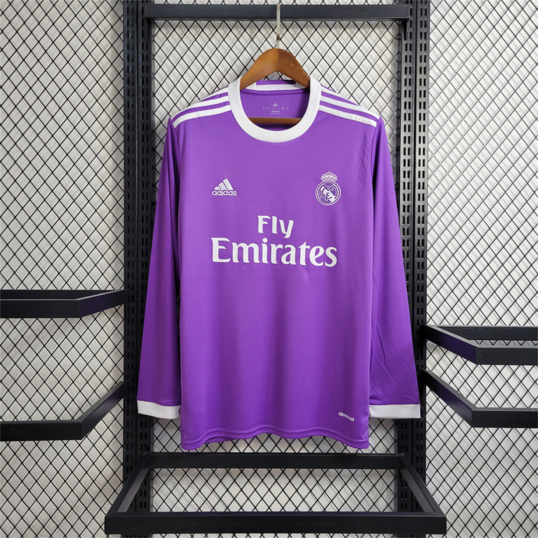 Real Madrid 2016/17 Long-Sleeve Retro Jersey