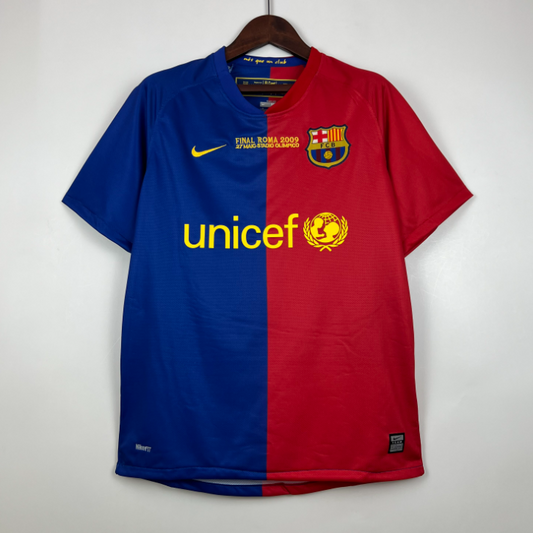 Camisola Retro Barcelona 2008-2009 (Triplete de Guardiola)