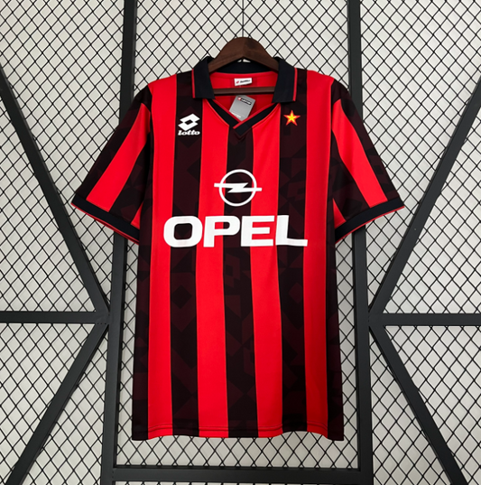 Camisola Retro AC Milan 1988-1989 (Era dos Holandeses)