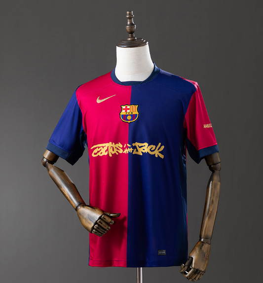 Camisola Edição Especial Barcelona & Cactus Jack de Travis Scott 25/26
