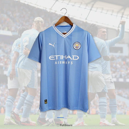 Camisola Principal Manchester City 2023/24